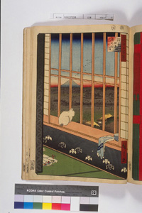 東洋文庫 所蔵 岩崎文庫 名所江戸百景 浅草田甫酉の町詣