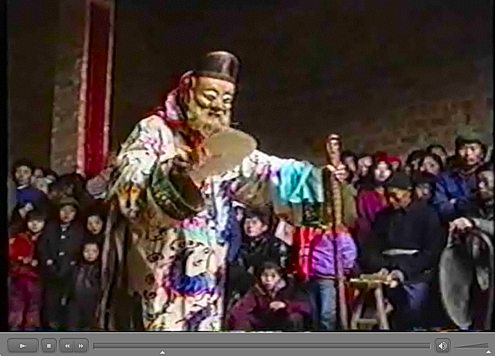 江西万載県潭埠村沙江橋丁氏村の儺舞　動画　 田仲一成 東洋文庫