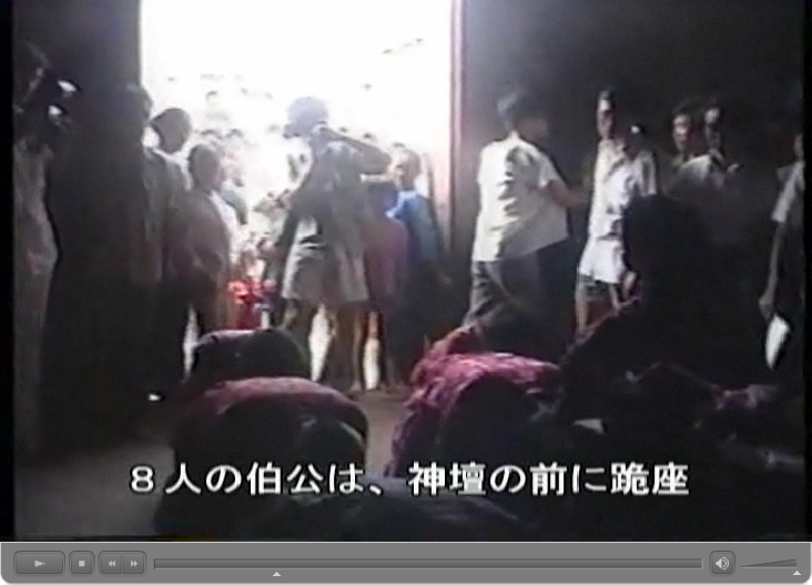 南豊県石郵村の儺舞・儺戯　動画　 田仲一成 東洋文庫