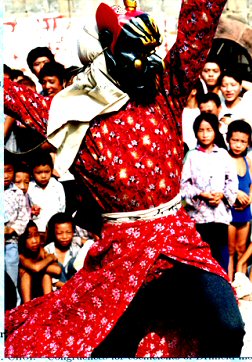 南豊県石郵村の儺舞・儺戯　動画　 田仲一成 東洋文庫