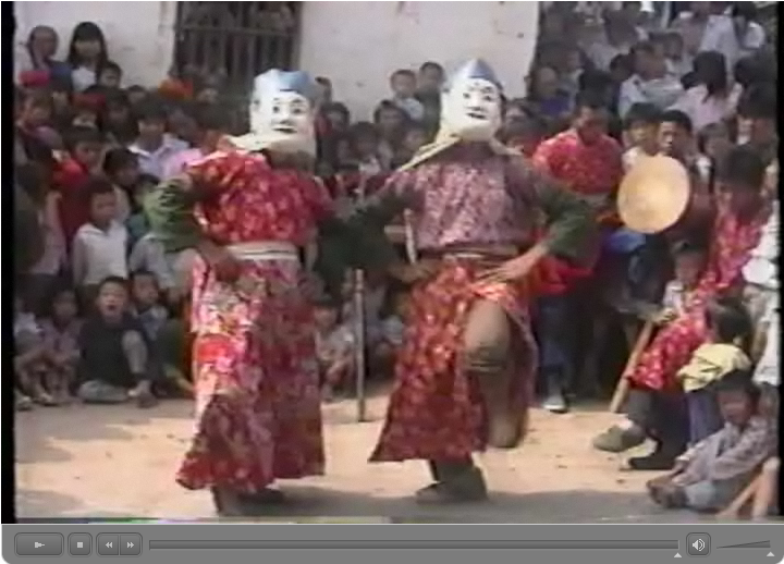 南豊県石郵村の儺舞・儺戯　動画　 田仲一成 東洋文庫