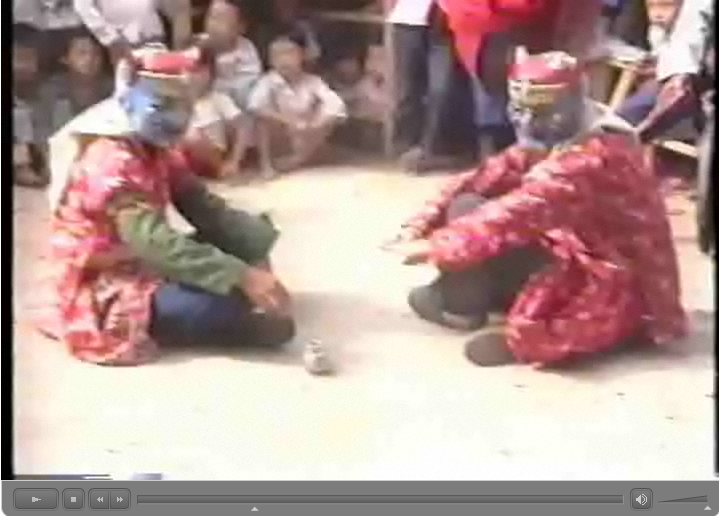 南豊県石郵村の儺舞・儺戯　動画　 田仲一成 東洋文庫